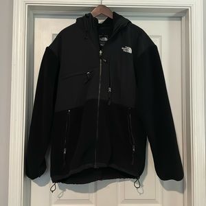 The North Face Men’s Denali Hooded Fleece in Black size XL